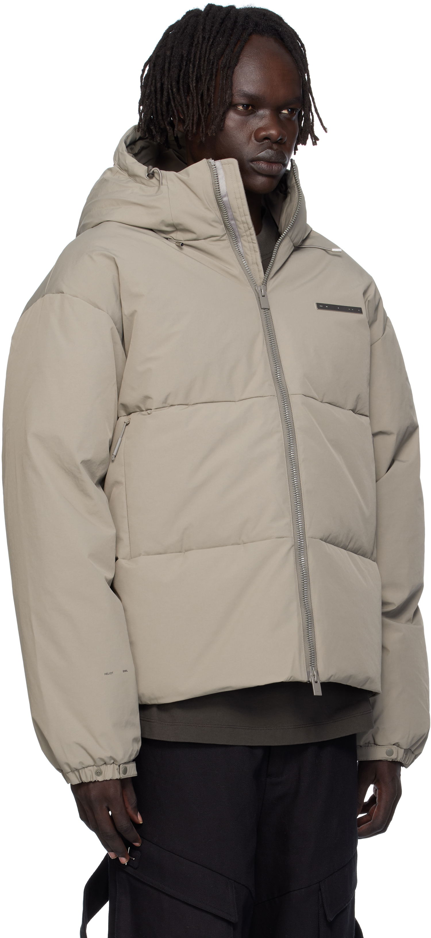 Puffer takki HELIOT EMIL Velum Down Jacket Beige | AW25_M_02_093_DST19_CO, 1