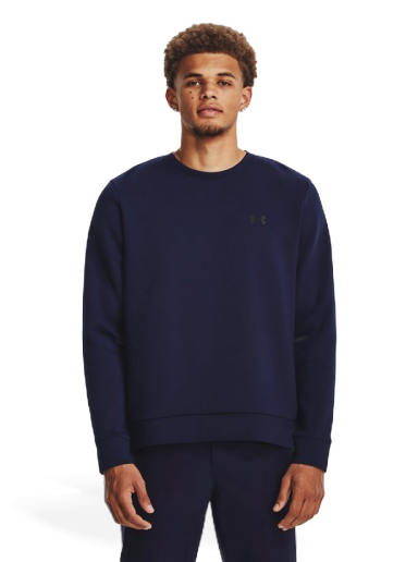 Huppari Under Armour Unstoppable Crewneck Tummansininen | 1381688-410