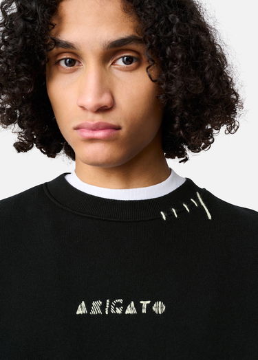 Huppari AXEL ARIGATO Loops Sweatshirt Musta | A3435001, 6