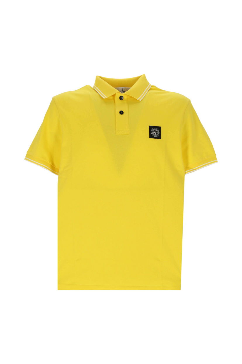 Poolopaita Stone Island Logo Poloshirt Keltainen | 10152sc18 v0030