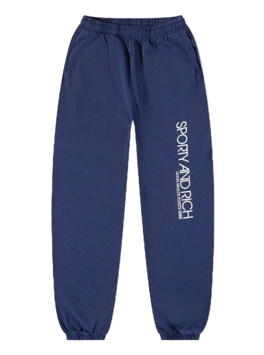 Verryttelyhousut Sporty & Rich Disco Sweat Pant Tummansininen | SW472NA