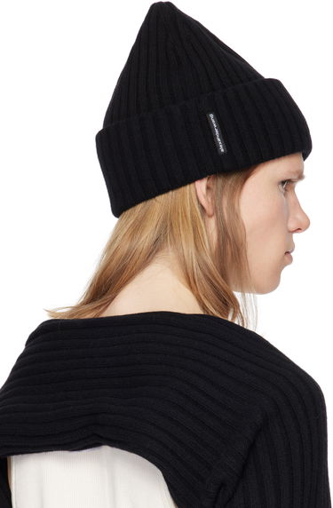 Pipo Alexander Wang Alexander Wang Ribbed Beanie Harmaa | 1KC1259091, 4
