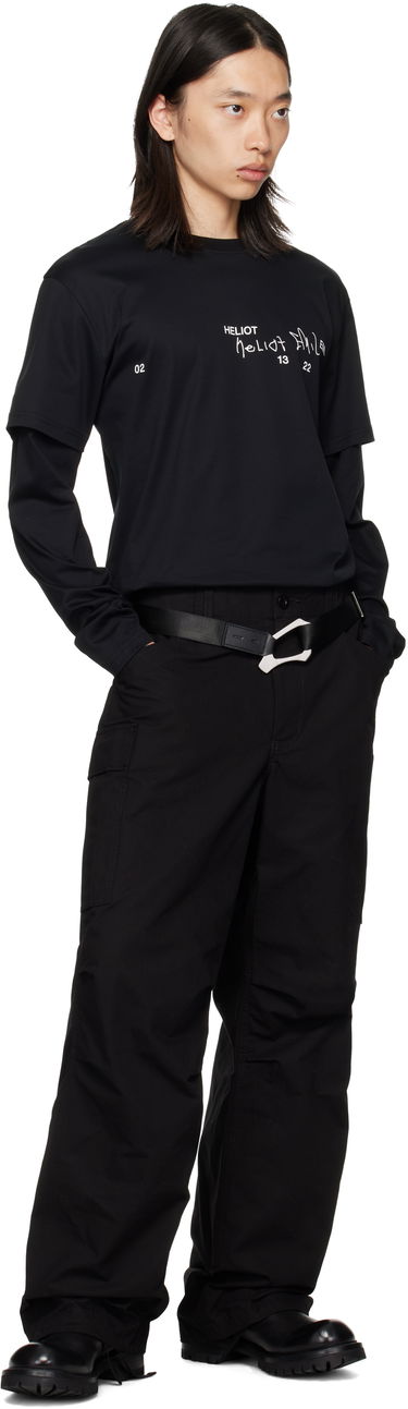 Vyöt HELIOT EMIL Heliot Emil Technical Buckle Belt Musta | AW25.16.118.BLK01, 3