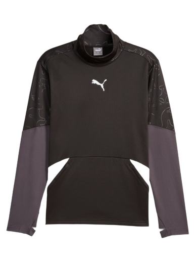 T-paita Puma Winterized Football Top Musta | 658510-03