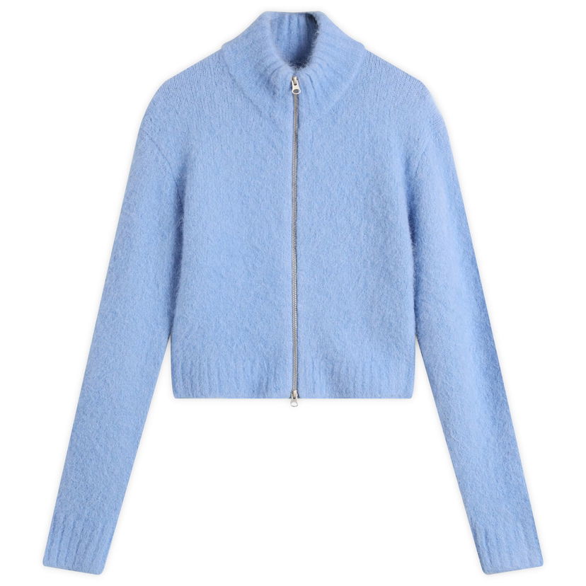 Villapaita Samsoe Samsoe Sajeanne Cropped Zip Cardigan Sininen | F24400072-164020TCX