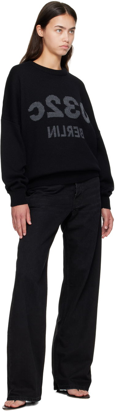 Villapaita 032C 032c Selfie Knit Sweater Musta | F25-URK-1511-000-W, 3