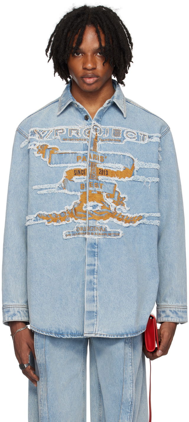 Paita Y/PROJECT Shirt Denim Sininen | 207SI002
