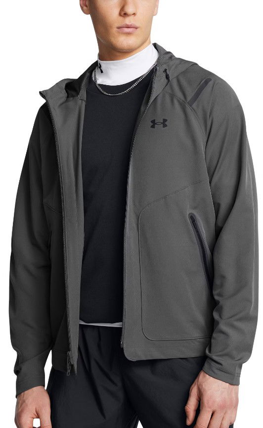 Takki Under Armour Unstoppable Hooded Jacket Harmaa | 1389354-025