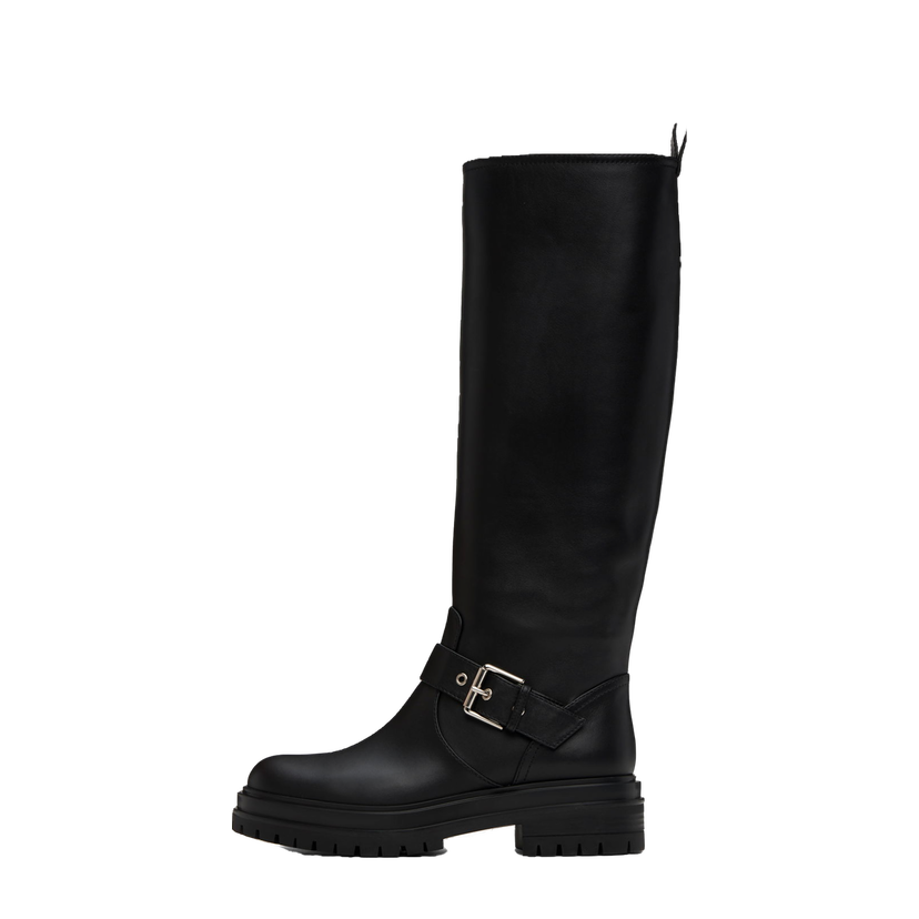 Tennarit ja kengät Gianvito Rossi Thiago Tall Leather Boots Musta | G80151-20GOM-VGI