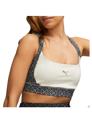 Rintaliivit Puma Logo Love Mid Valkoinen | 523905-87