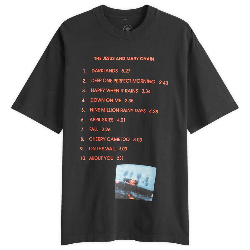 T-paita Pleasures Darklands T-Shirt Musta | P24F076-BLK