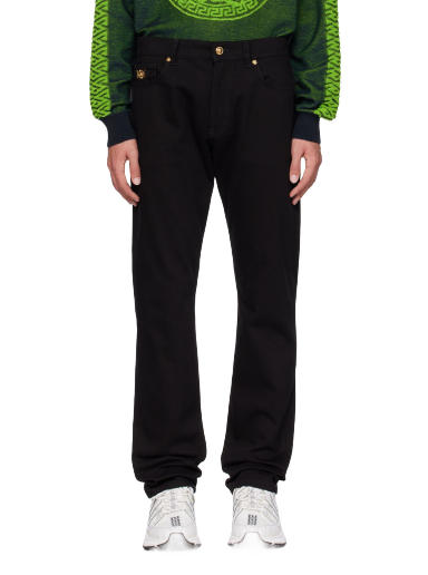 Jeans Versace Zip-Fly Musta | 1010816_1A07702