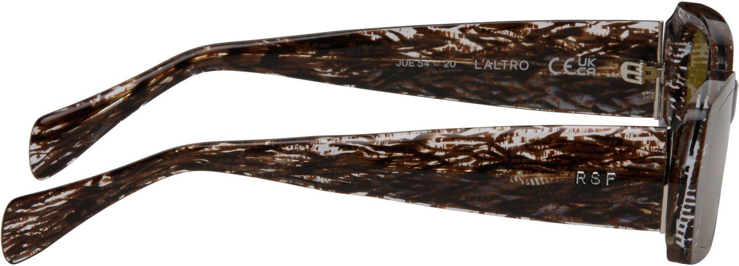 Aurinkolasit RETROSUPERFUTURE RETROSUPERFUTURE 'L'Altro' Sunglasses Ruskea | JUE, 1