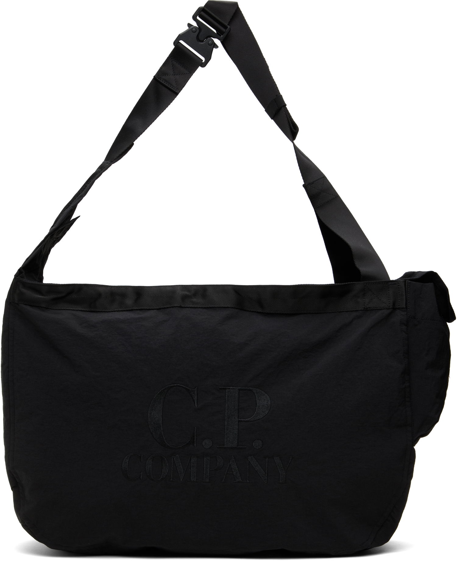 Olkalaukku C.P. Company Paper Touch Zipped Shoulder Bag Musta | 18CMAC227A-110188G, 0