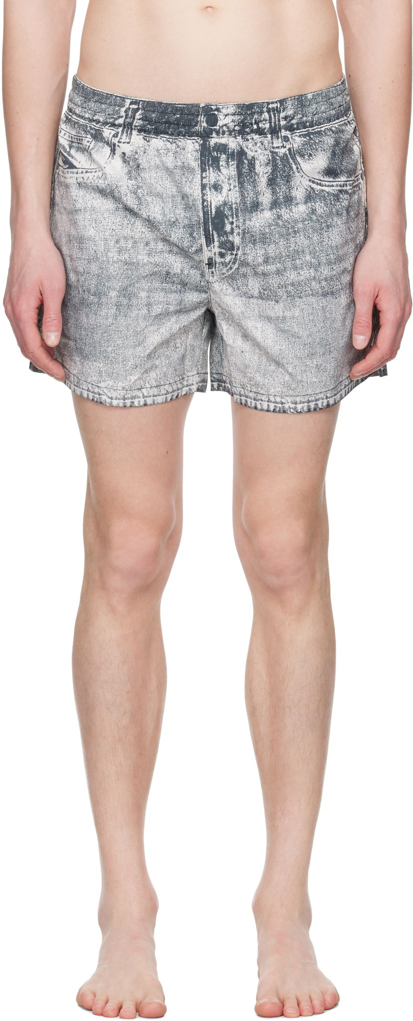 Shortsit Diesel Diesel Ken-37 Swim Shorts Harmaa | A17577-0HJBR-E6863