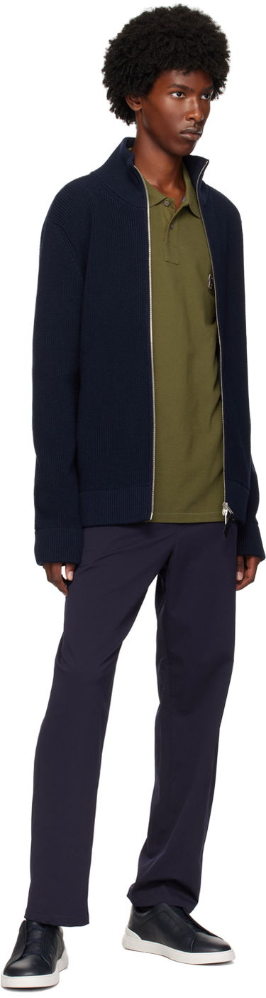 Poolopaita Paul Smith PS Paul Smith Zebra Long Sleeve Polo Vihreä | M2R-115LZ-N20067-36E, 3