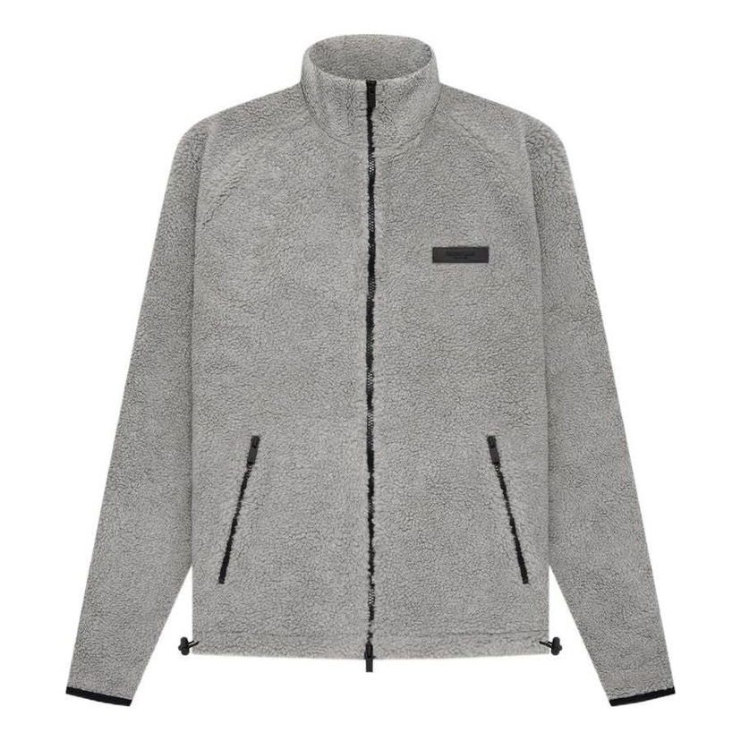Villapaita Fear of God Polar Fleece Full Zip Jacket Harmaa | FOG-SS22-039