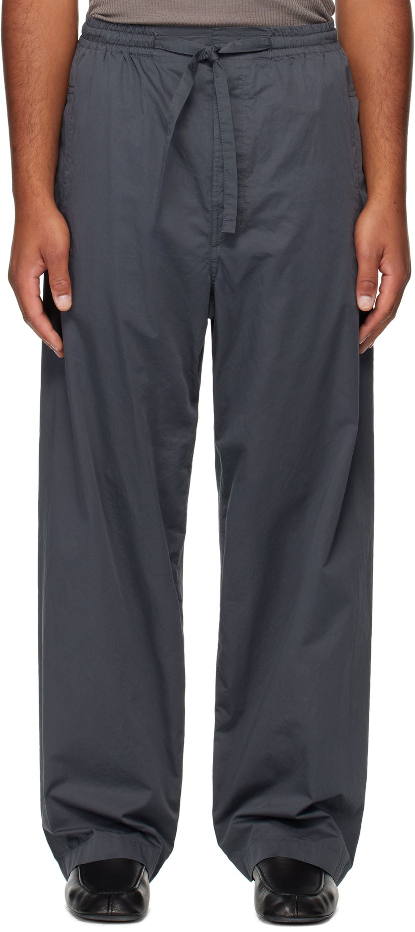 Housut LEMAIRE Lemaire Pyjama Trousers Harmaa | PA1211 LF1207