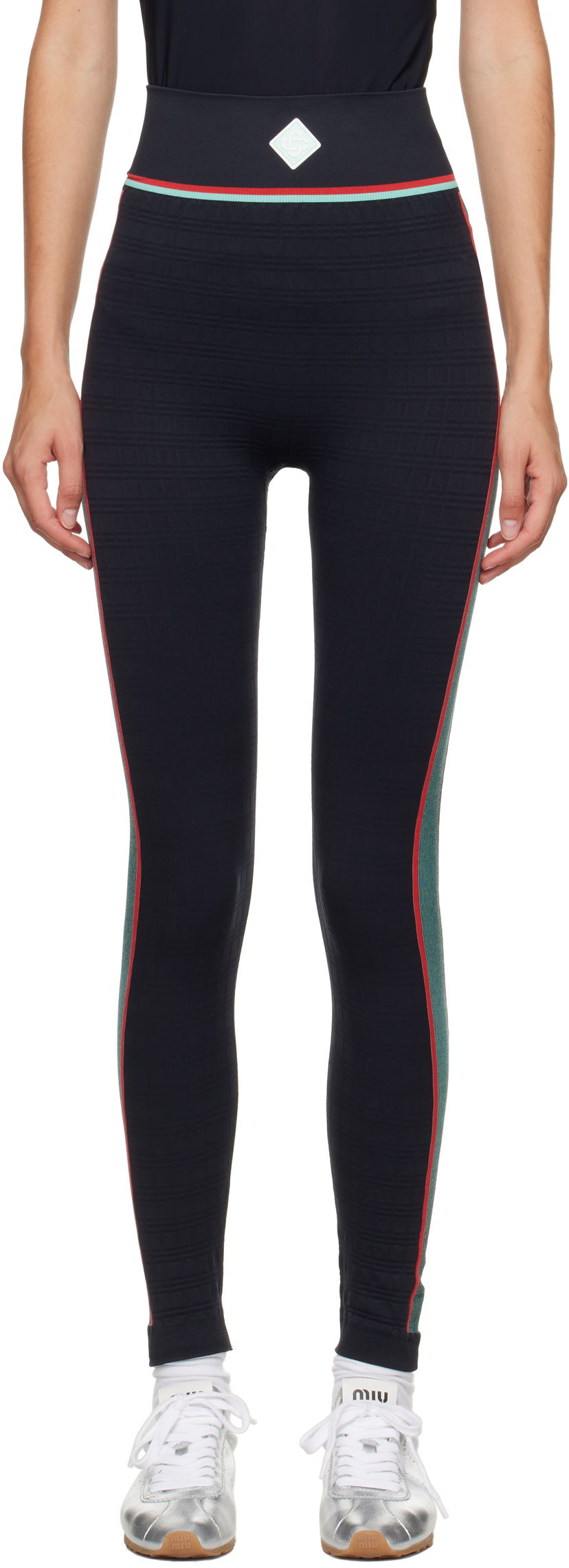 Leggingsit Casablanca Casablanca Seamless Sport Leggings Monivärinen | WPF25-ACT-030-01