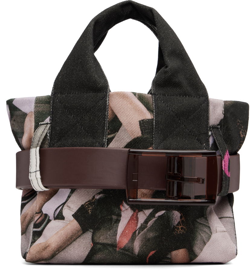 Kangaskassi Ottolinger Ottolinger Mini Belted Tote Monivärinen | 126-902428-01