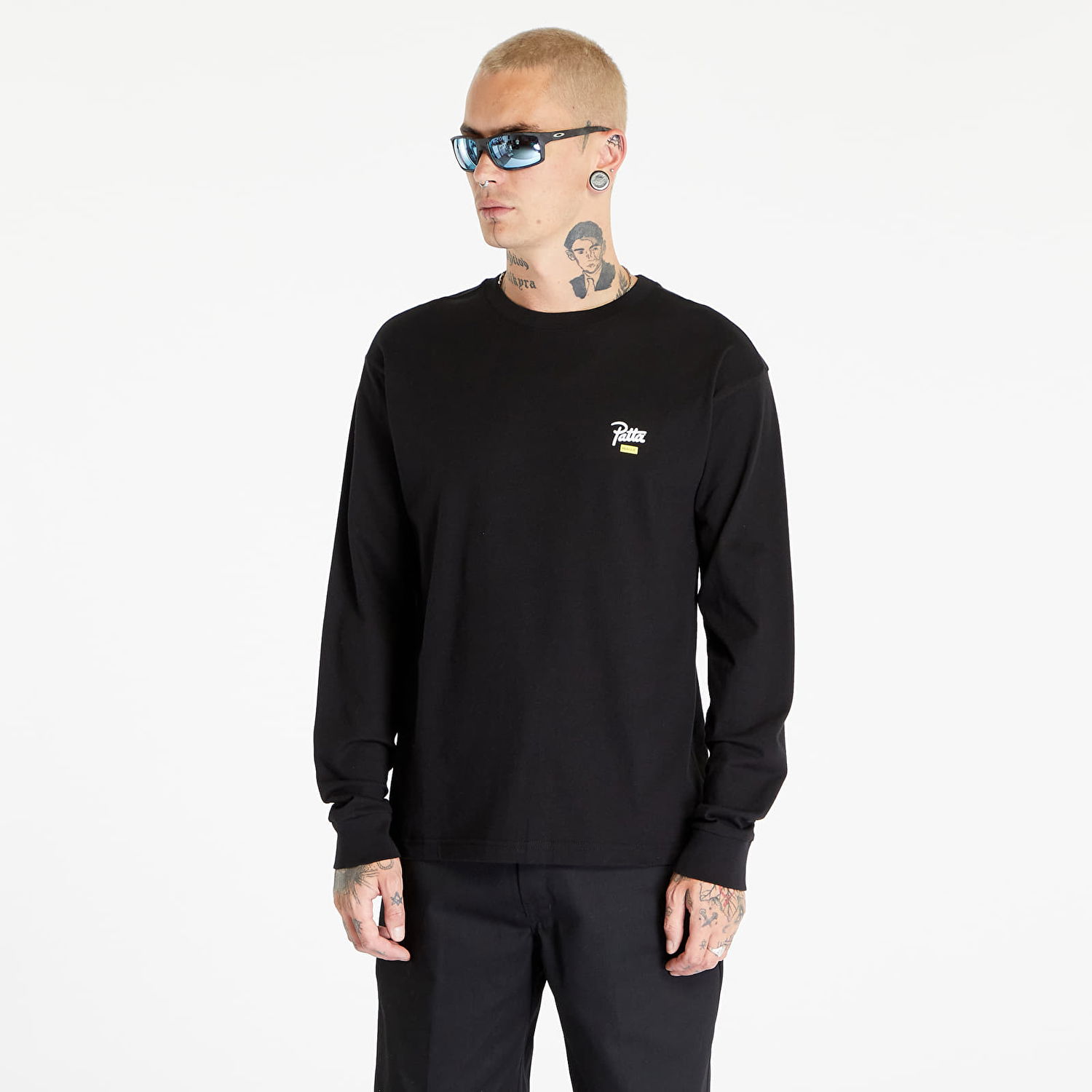 T-paita Patta Prague City T-Shirt Musta | POC-BLANK-LSTS-002, 0