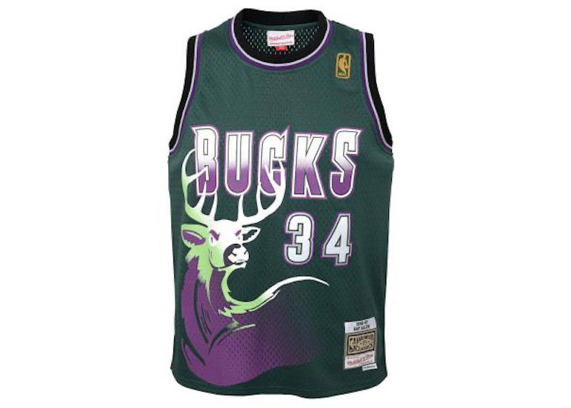 Jersey Mitchell & Ness Mitchell & Ness NBA Milwaukee Bucks Ray Allen Swingman Jersey Vihreä | 9N2B7BLT0-BCKRA-Y96