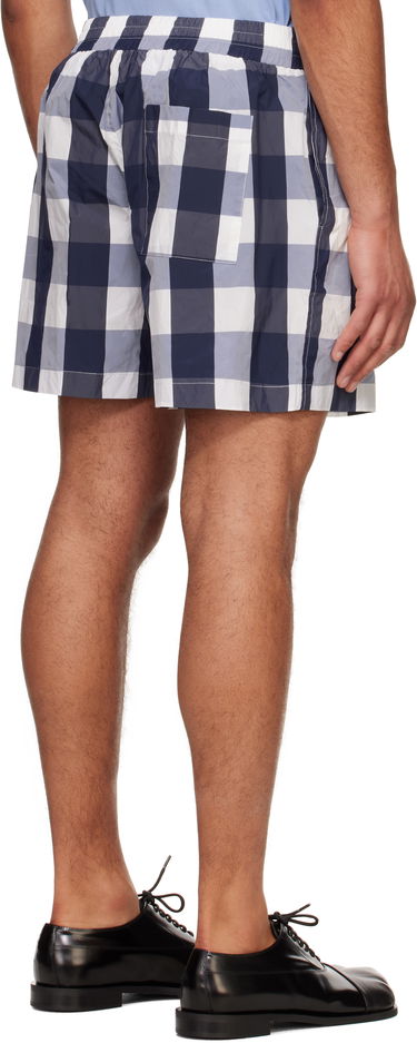 Uimapuvut Walter Van Beirendonck Walter Van Beirendonck Checked Casual Shorts Sininen | 2012, 2