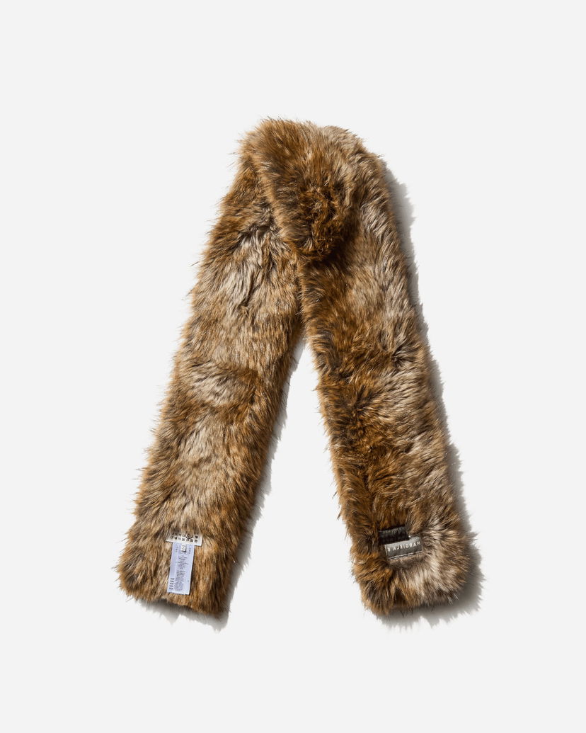 Huivi Maison Margiela Faux Fur Scarf Ruskea | SH0TE0001 001F