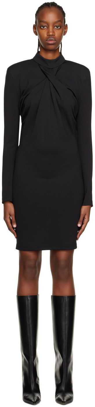 Mekko Han Kjøbenhavn Han Kjobenhavn Twisted Mini Dress Musta | W-131613, 0
