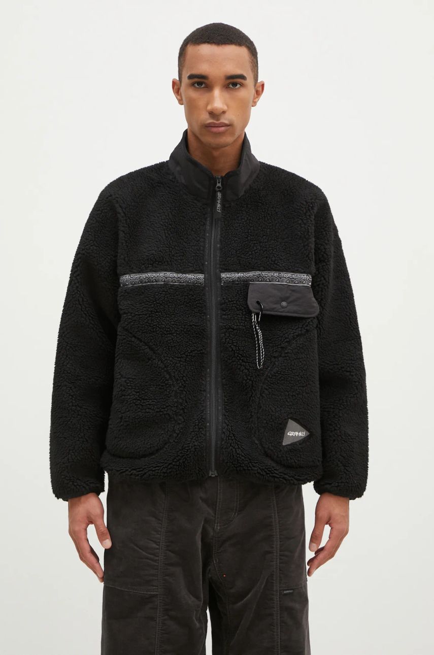 Puffer takki GRAMICCI JQ Tape Fleece Jacket Musta | GUJ4.F3005.M, 0