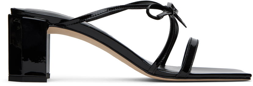 Tennarit ja kengät BY FAR June Heeled Sandals Musta | 23SSJUNSBLP