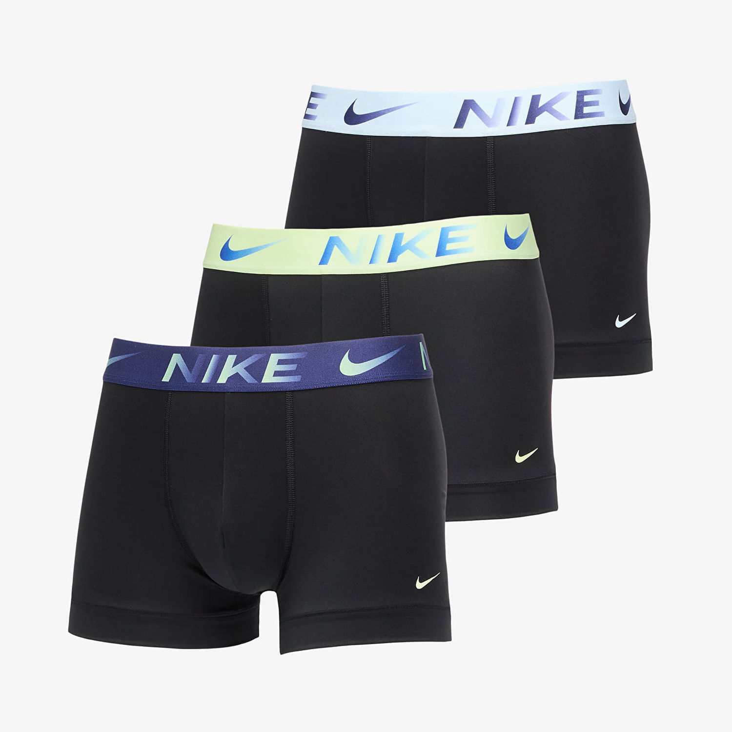 Nyrkkeilijät Nike Nike DRI-FIT Essential Micro Trunk Boxer Briefs (3-Pack) Musta | 0000KE1156-UQF, 0