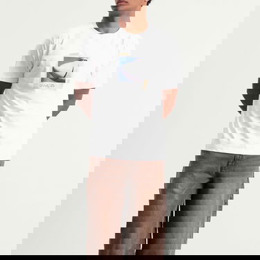 T-paita Dime Dime Plane T-Shirt, Size Large Valkoinen | DIMEFA2560WHT, 2