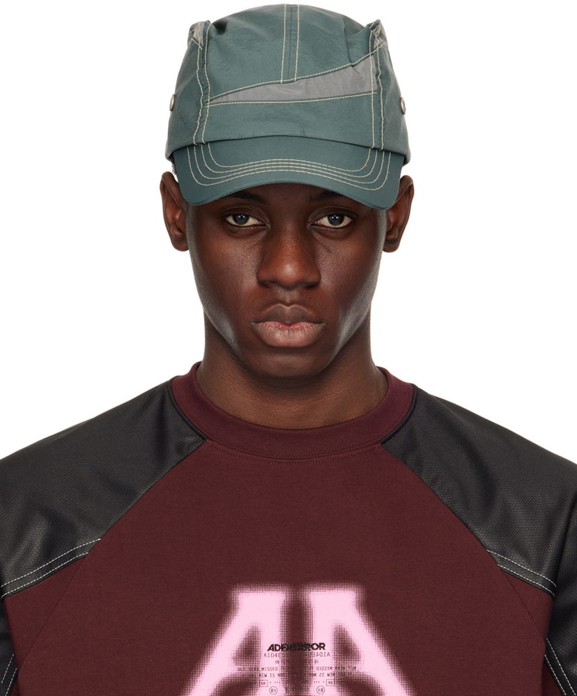 Korkki ADER ERROR Contrast Stitch Baseball Cap Vihreä | BN01SSHW0202GR