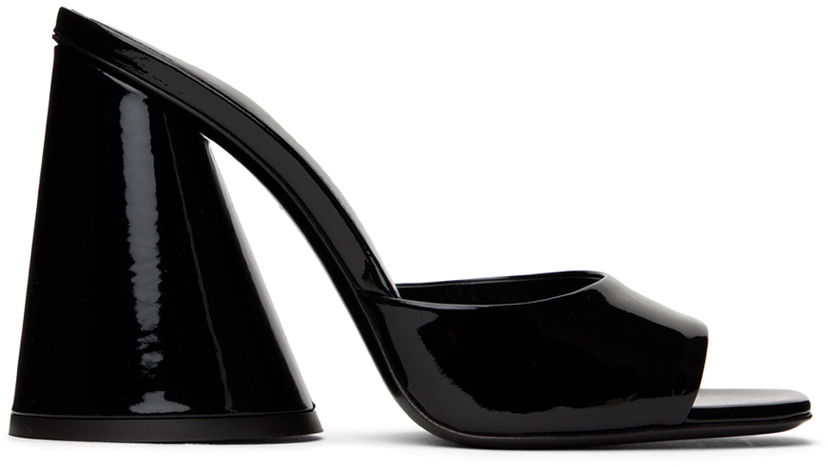 Asusteet The Attico Attico Luz Heeled Mules Musta | 236WS502 L002