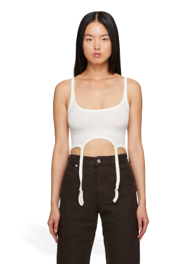 Tankkitoppi HERON PRESTON Hooks Tank Top Valkoinen | HWAC005F23JER0010400