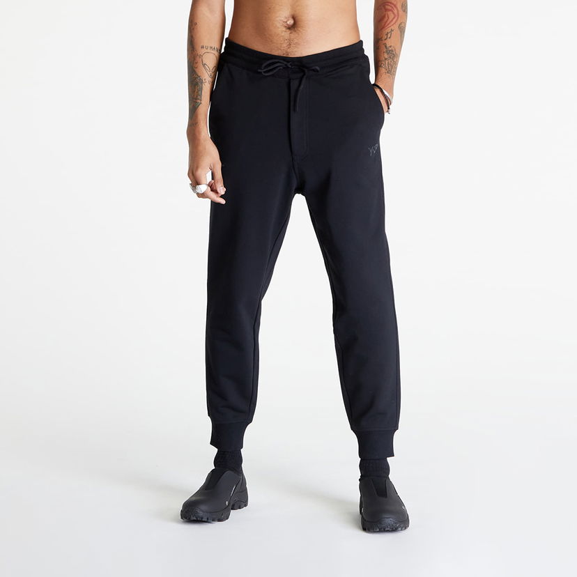 Verryttelyhousut Y-3 French Terry Cuffed Joggers Pants Black Musta | IV5570