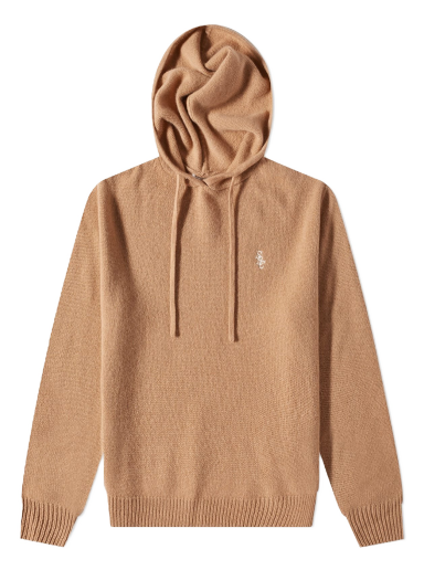 Huppari Sporty & Rich Iman Cashmere Hoody Beige | HO731CA