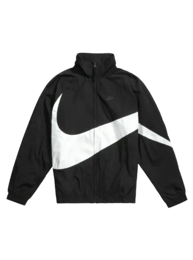 Takki Nike Big Swoosh Woven Statement Jacket Black Musta | AR3133-010