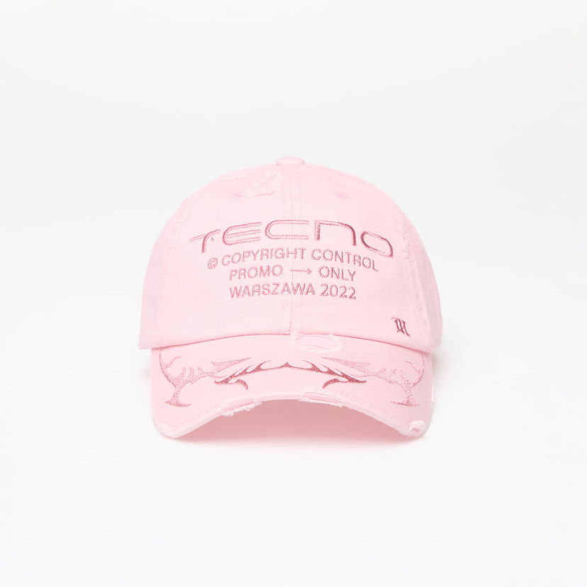 Korkki MISBHV Tecno Cap Washed Pink Vaaleanpunainen | 230A505