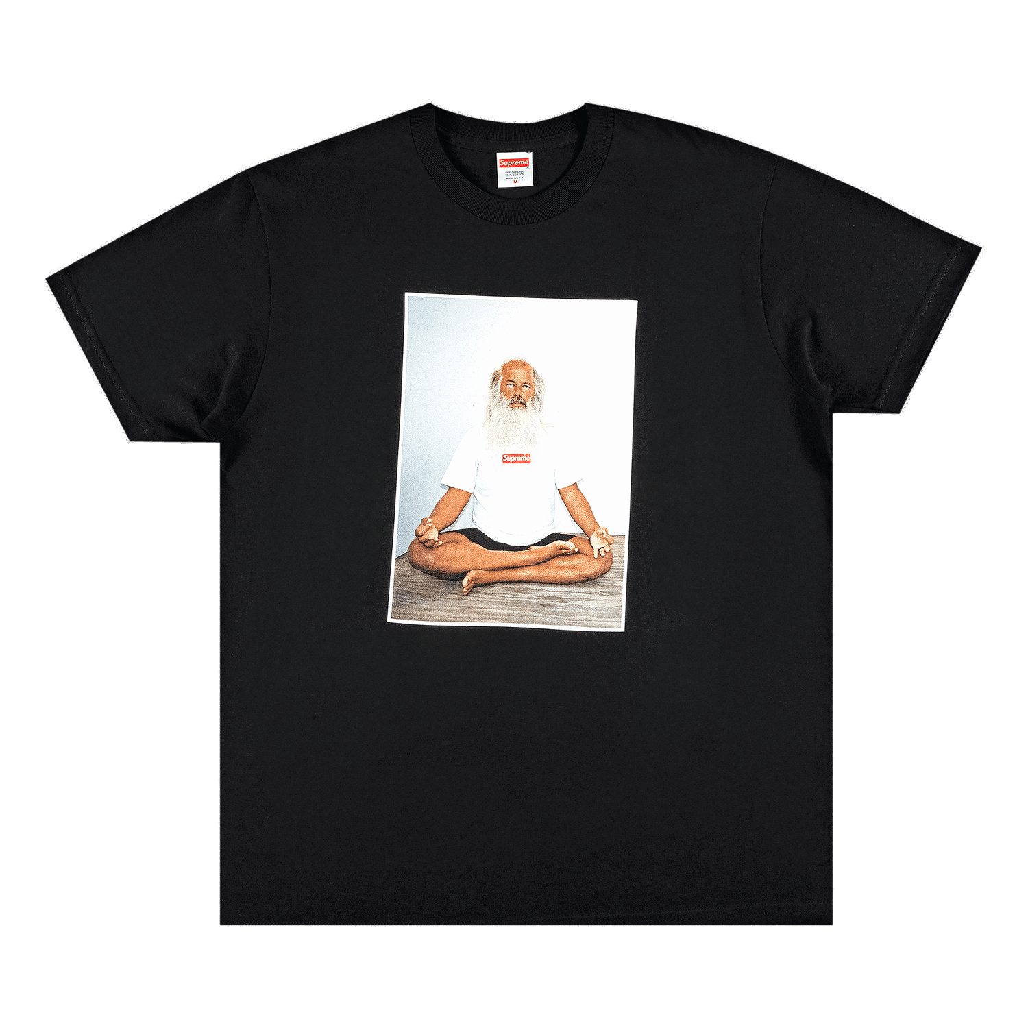 T-paita Supreme Rick Rubin Tee Musta | FW21T4 BLACK, 0