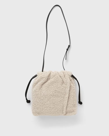 Olkalaukku Marni Sherpa Drawstring Shoulder Bag Beige | SBMQ0119Q1-00W11, 2
