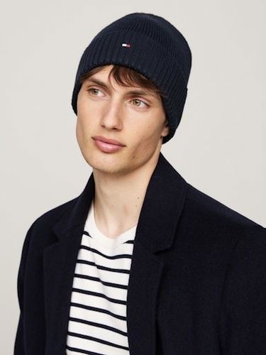 Pipo Tommy Hilfiger Beanie Sininen | AM0AM12796DW6, 2