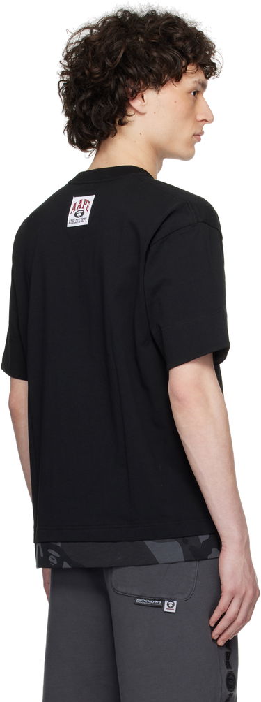 T-paita AAPE by A Bathing Ape AAPE by A Bathing Ape Fancy Main T-Shirt Musta | AAPTEM1652XXNBKX, 2
