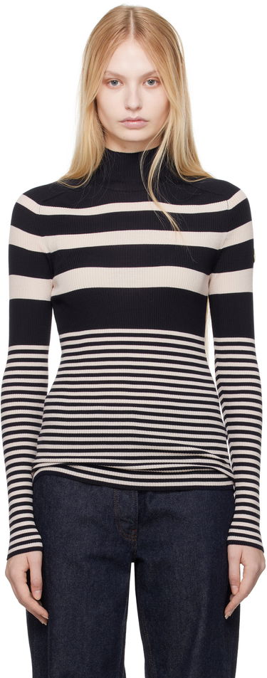 Villapaita Moncler Moncler Striped Wool Turtleneck Monivärinen | K10939F00002M1180, 0