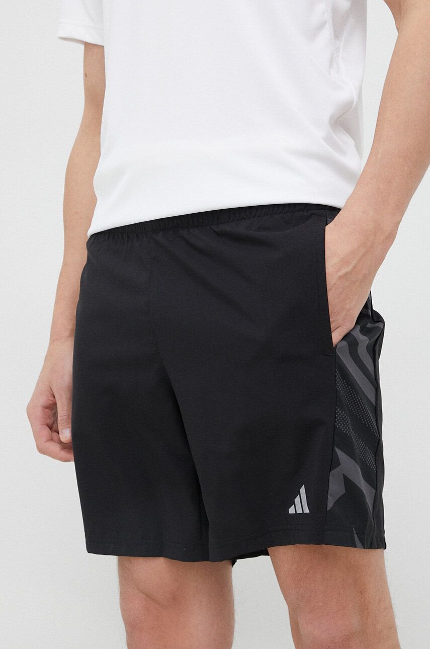 Shortsit adidas Performance Own the Run Seasonal Shorts Musta | HR6602, 0