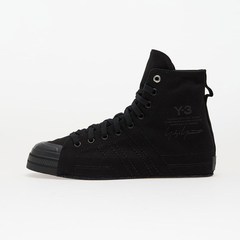 Tennarit ja kengät Y-3 Y-3 Nizza Hi Musta | JR8804