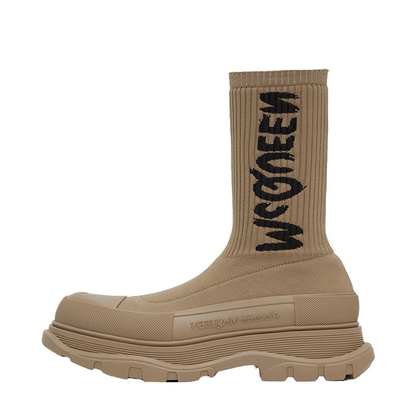 Tennarit ja kengät Alexander McQueen Tread Slick High Sneakers Beige | 705671W4TV1