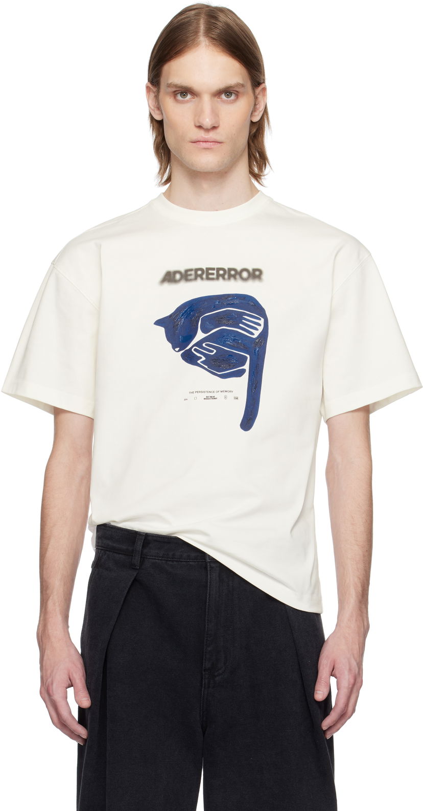 T-paita ADER ERROR ADER error Printed T-Shirt Valkoinen | BO01SSTS0115OW