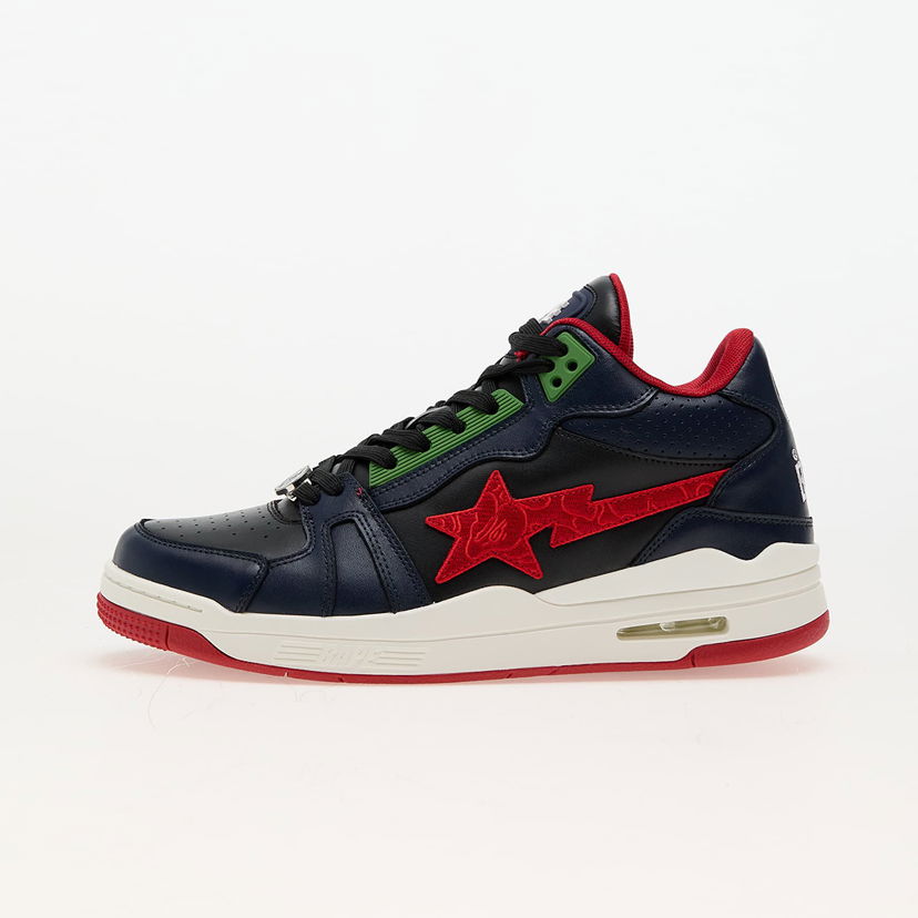 Tennarit ja kengät BAPE A BATHING APE 30Th Anniversary Clutch Sta M1 Multi Musta | 001FWJ701002IMUL